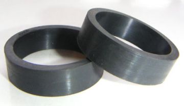1-1/2" Standard Size Champion Flipper Rubber - BLACK